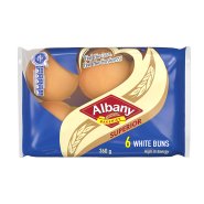 ALBANY Superior Buns White