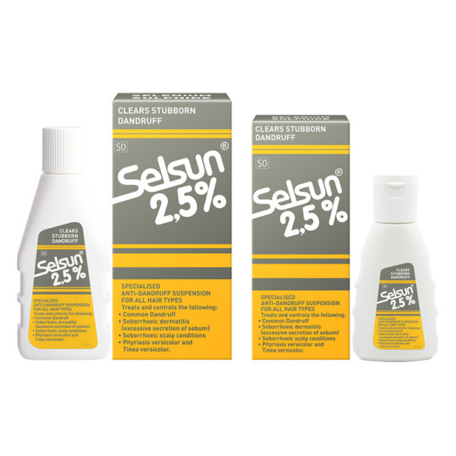 Selsun 2.5% range