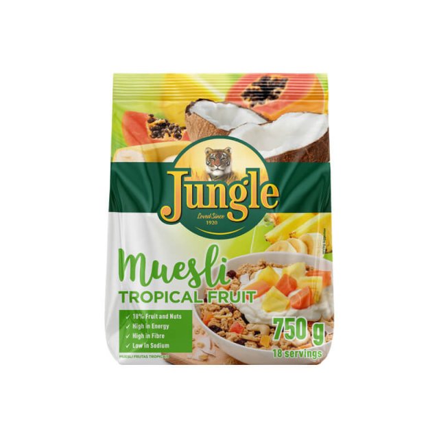 JUNGLE MUESLI TROPICAL