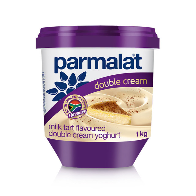 PARMALAT DOUBLE CREAM YOGHURT, MILK TART FLAVOUR 1KG