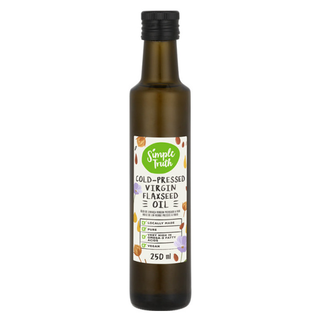 Simple Truth Cold-Pressed Virgin Flaxseed Oil 250ml