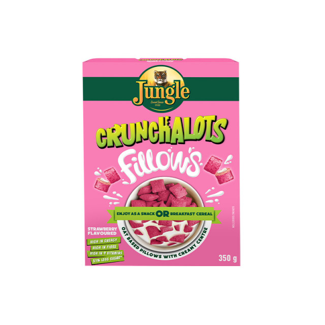 Jungle Crunchalots Fillows Strawberry 350g