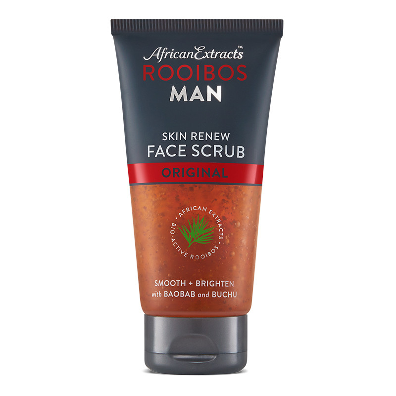 You are currently viewing African Extracts Rooibos Man Original Skin Renew Face Scrub 75ml