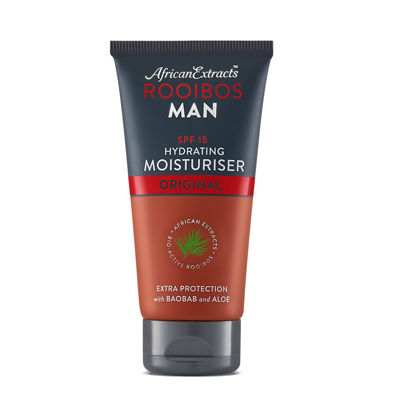 You are currently viewing African Extracts Rooibos Man Original SPF15 Hydrating Moisturiser 75ml