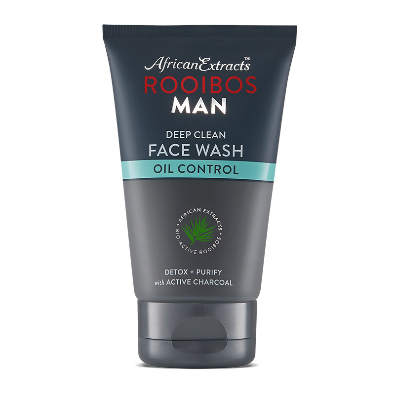 You are currently viewing African Extracts Rooibos Man Oil Control Deep Clean Face Wash 125ml