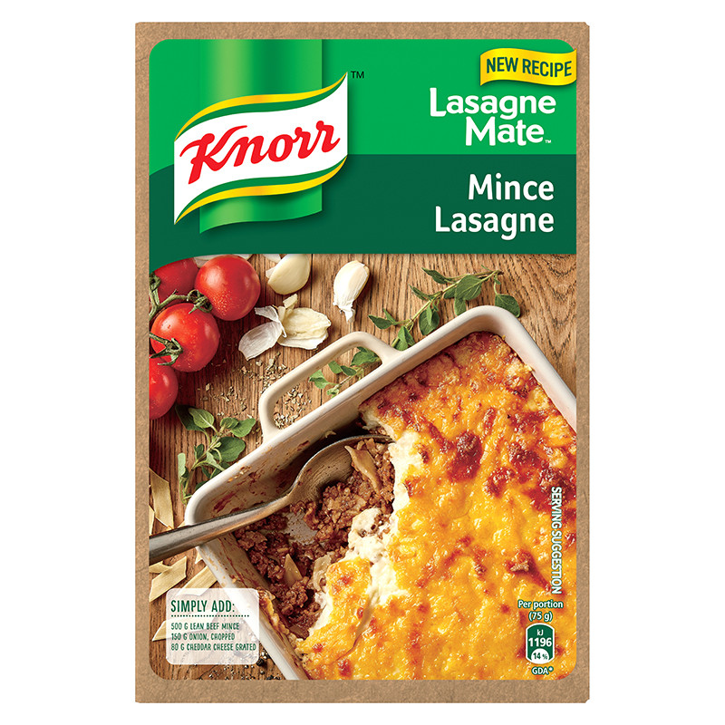 Read more about the article Knorr Lasagne Mate Mince Meal Kit