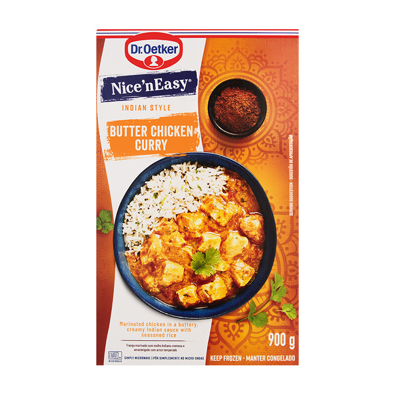 Read more about the article Dr. Oetker Nice ’n Easy Butter Chicken Curry 350g/900g Family Pack